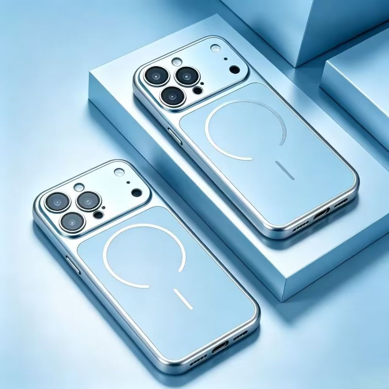 Matte Hard Pc Back Case - 맥세이프 마그네틱 고급 무광 솔리드 컬러