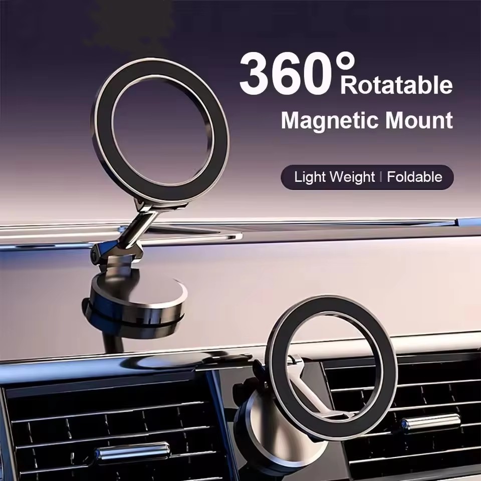 Phone Stands - MagSafe 360용 접이식 자석 차량용 휴대폰