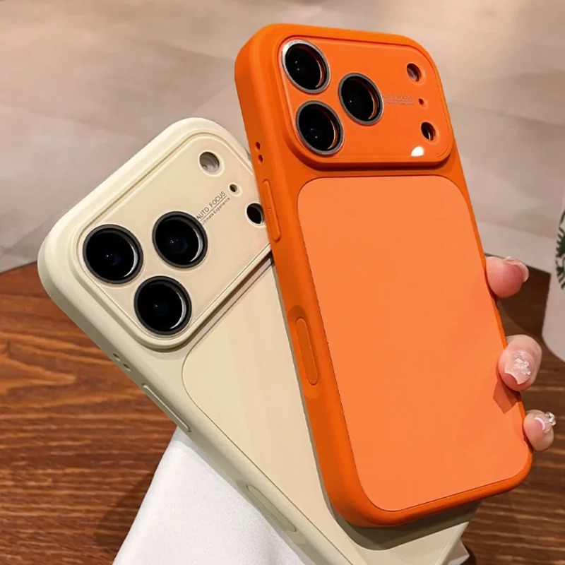 Liquid Silicone Magnetic Phone Case - 럭셔리 무광 솔리드 컬러 리퀴드 실리콘