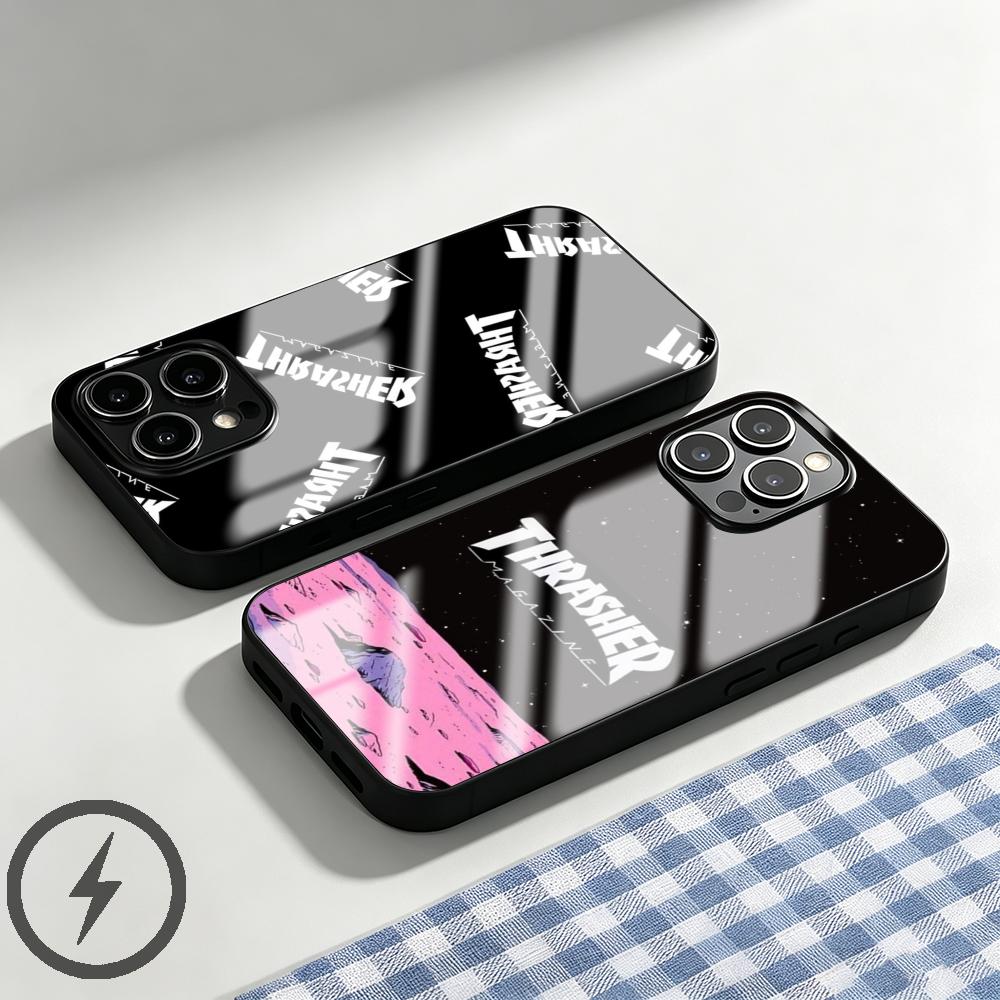 Screen Protectors - 브랜드 쓰래셔 아이폰 17 16 15
