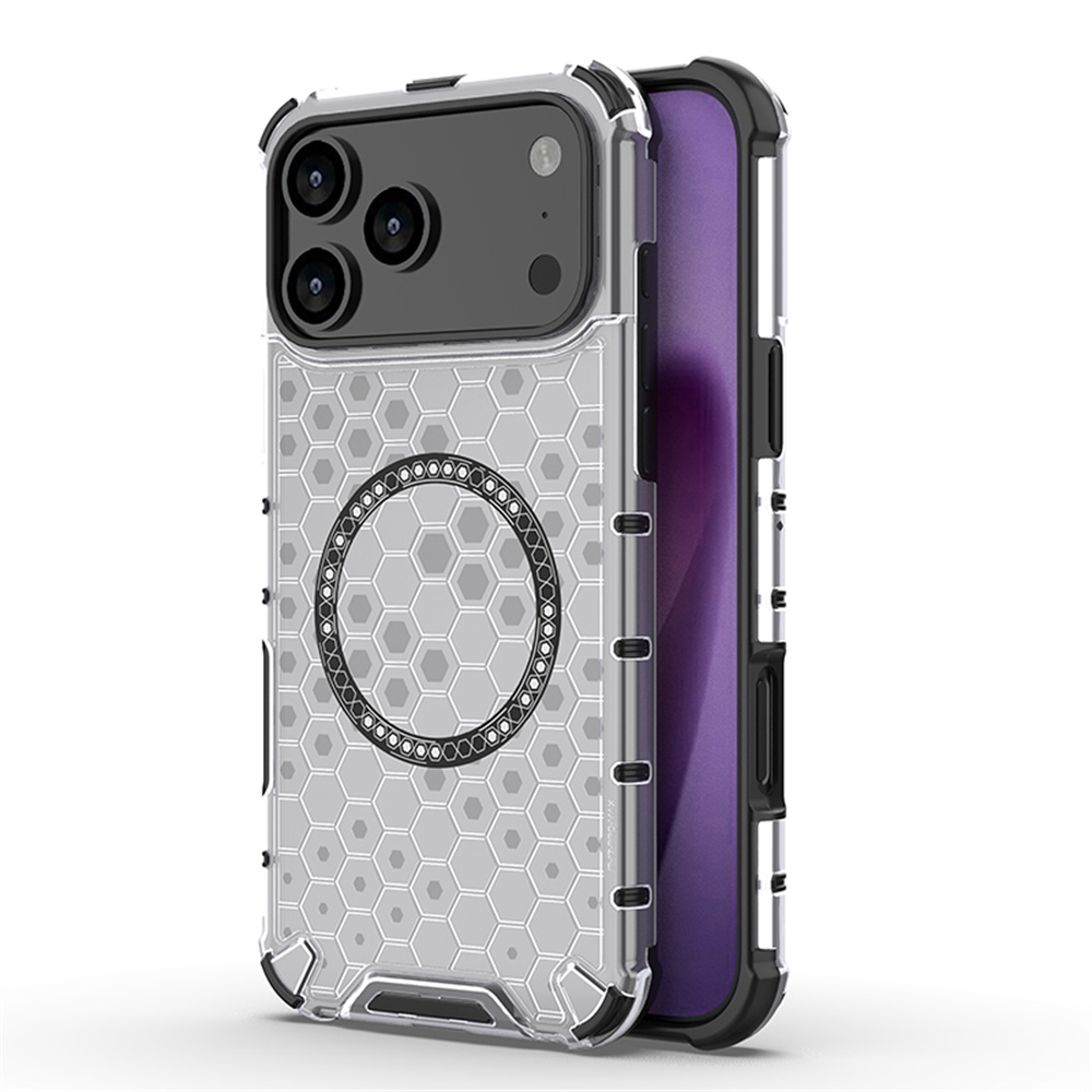 Clear Shockproof Bumper Case - 아이폰 17 에어 16 15 14