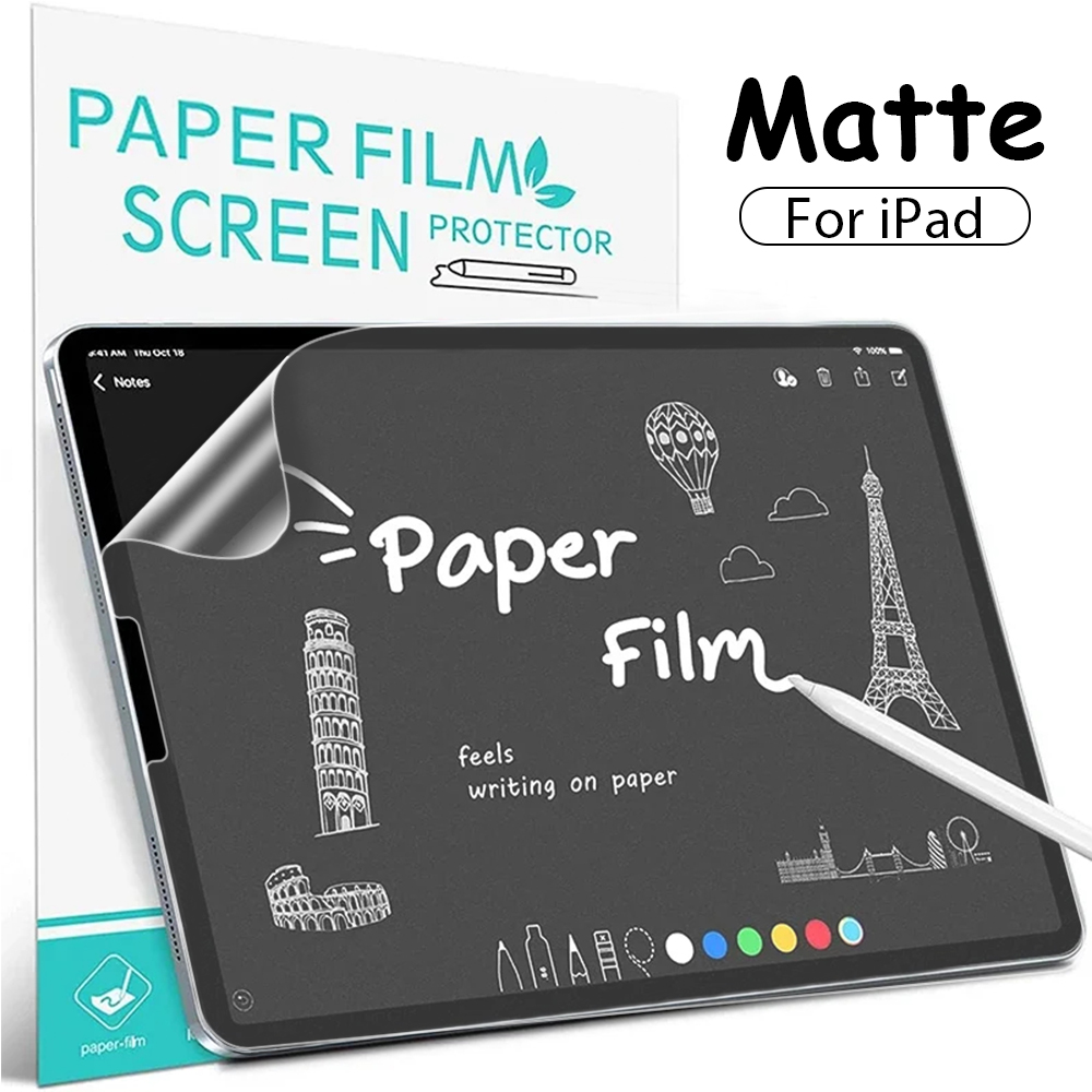 Matte Anti Glare Screen Protector - 종이처럼 부드러운 필름 스크린 보호필름 아이패드