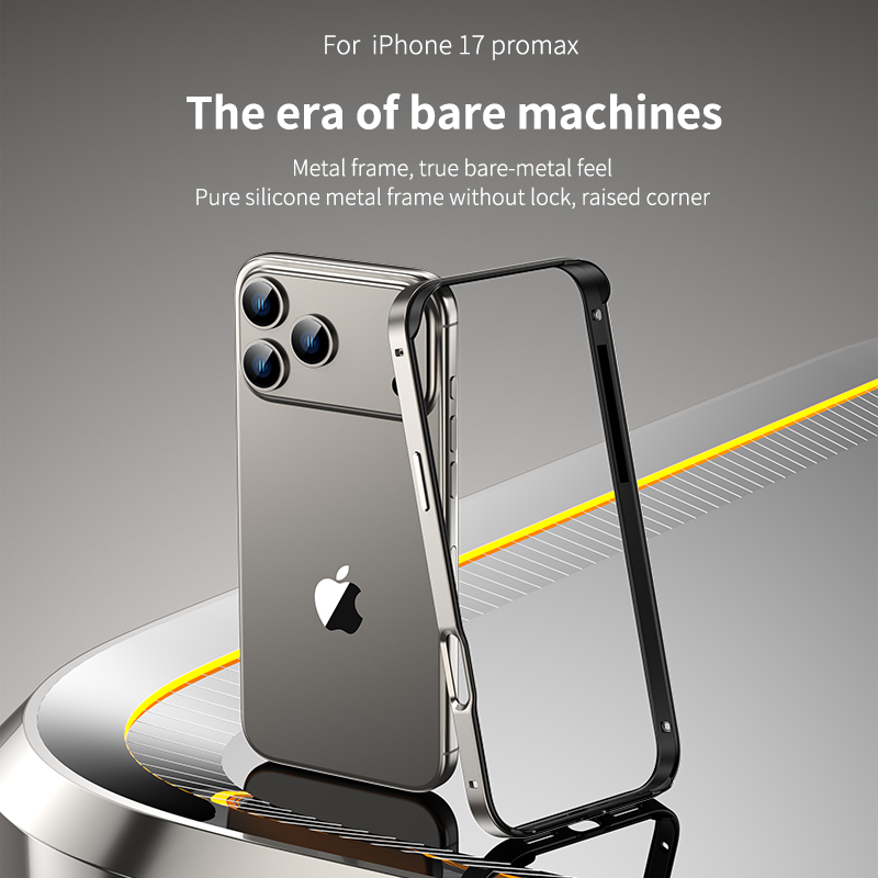 Metal Bumper Aluminum Frame Case - 알루미늄 메탈 프레임 실리콘 보호 폰