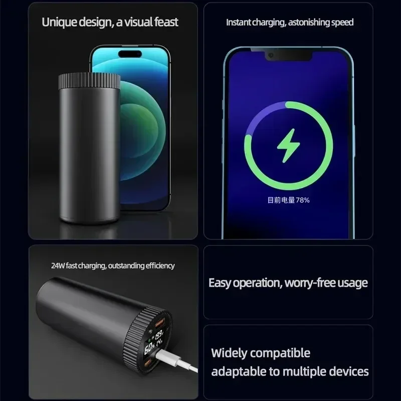 초고속 충전이 가능한 휴대용 보조 배터리, 4680 배 - Power Banks 리뷰 및 가격