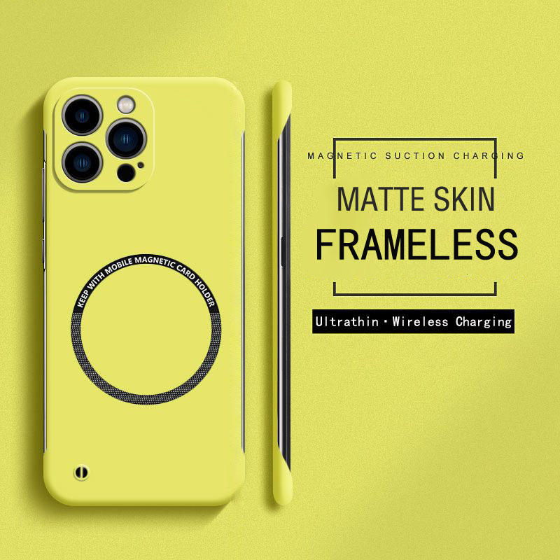 프레임리스 마그네틱 마그세이프 울트라 슬림 케이스 아이 - Matte Hard Pc Back Case 리뷰 및 가격