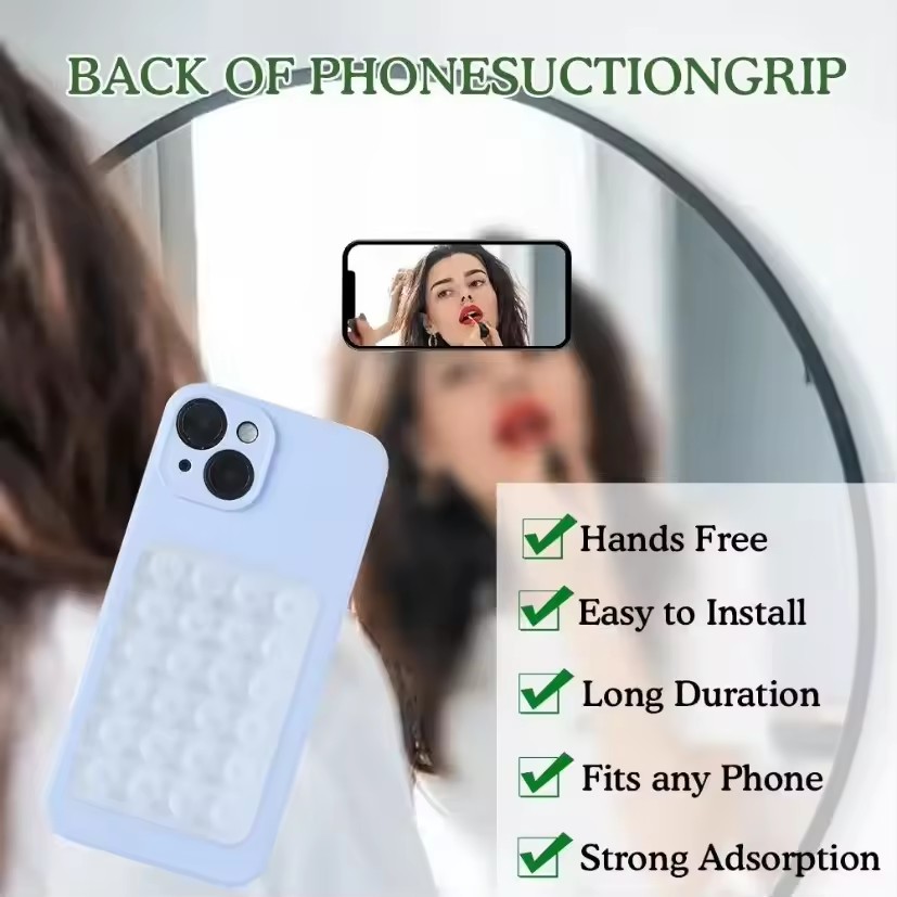 실리콘 흡착식 스마트폰 거치대, 다용도 흡착 컵, 벽걸 - Phone Cases 리뷰 및 가격