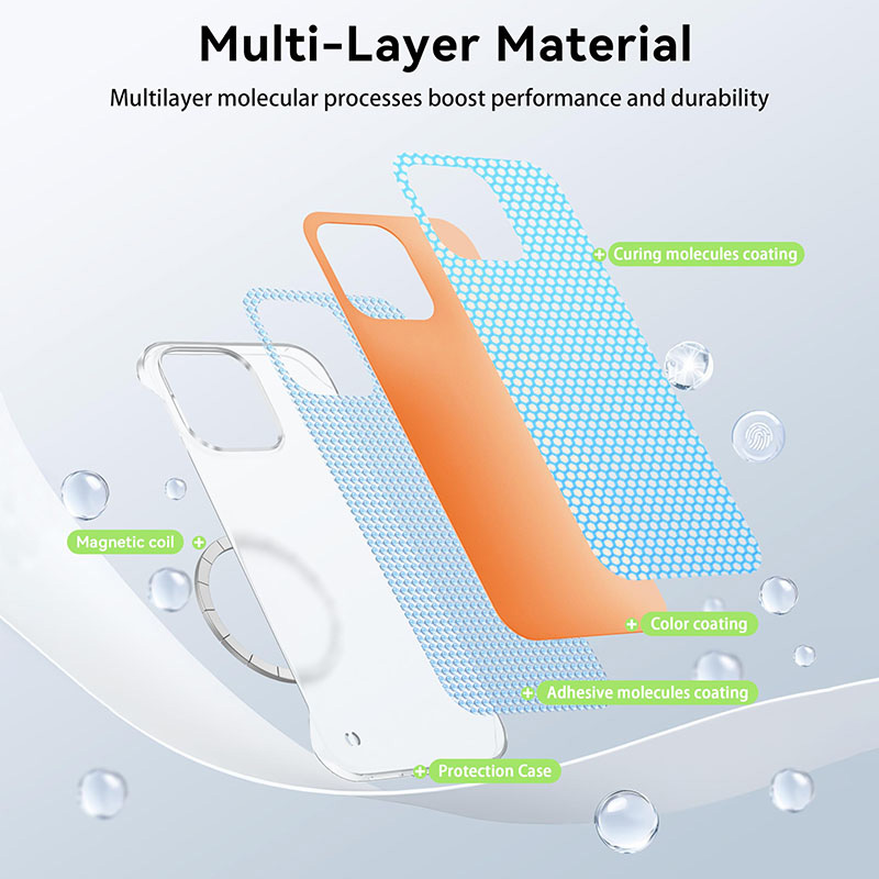 새로운 초박형 자석 프레임리스 폰 케이스 Honor M - Ultra Thin Frameless Phone Cover 리뷰 및 가격