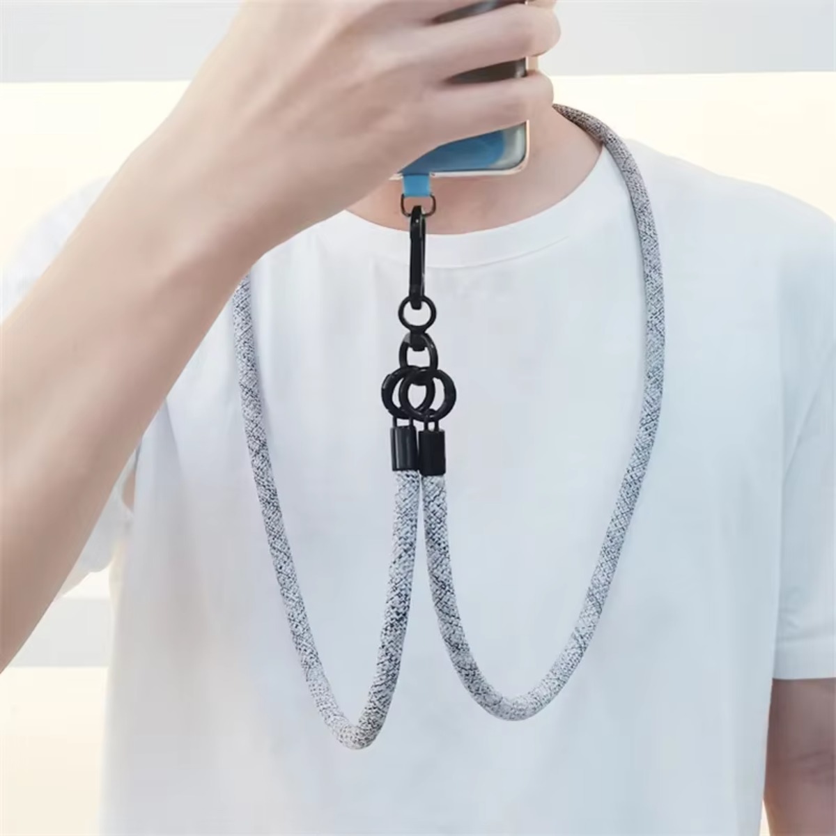 유니버설 볼드 롱 탈부착 가능 모바일 폰 스트랩 랜야드 - Crossbody Lanyard Neck Strap Case 리뷰 및 가격