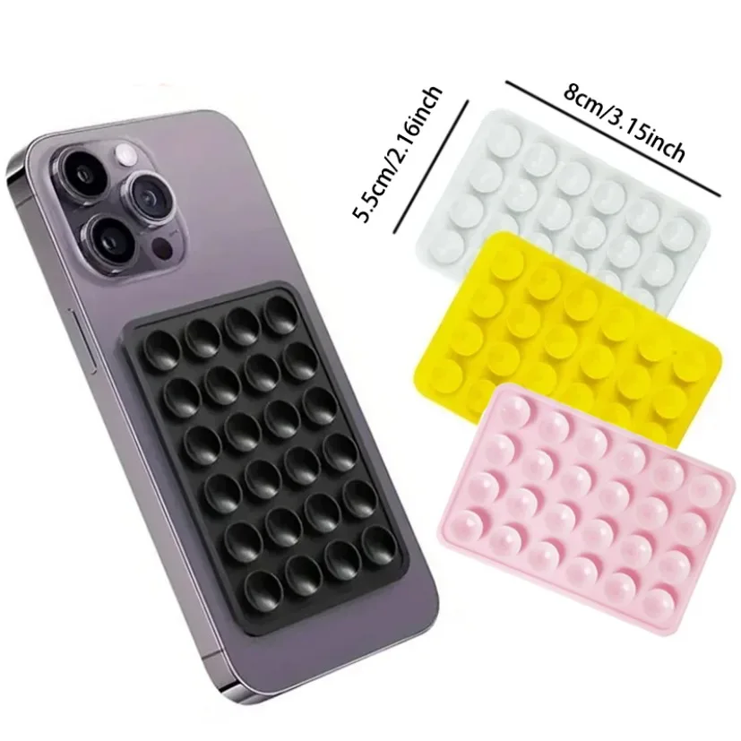 실리콘 흡착식 휴대폰 홀더 매트 다기능 흡착컵 벽 거치 - Phone Stands 리뷰 및 가격