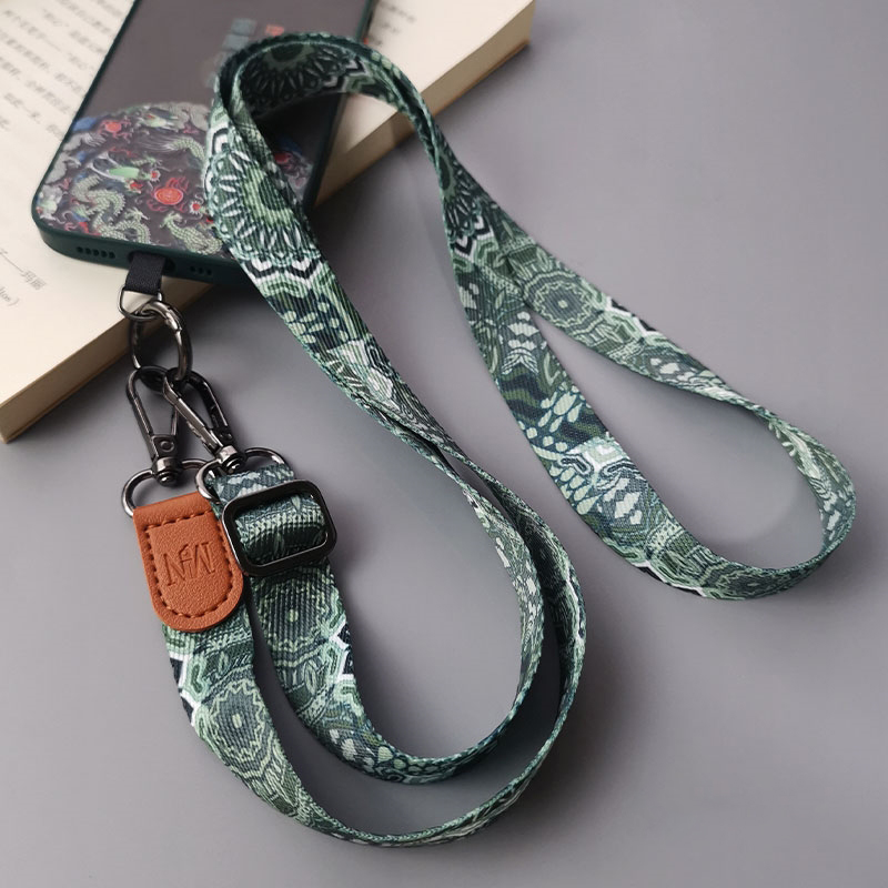레트로 토템 패턴 크로스 바디 핸드폰 매는 밧줄 조정  - Crossbody Lanyard Neck Strap Case 리뷰 및 가격
