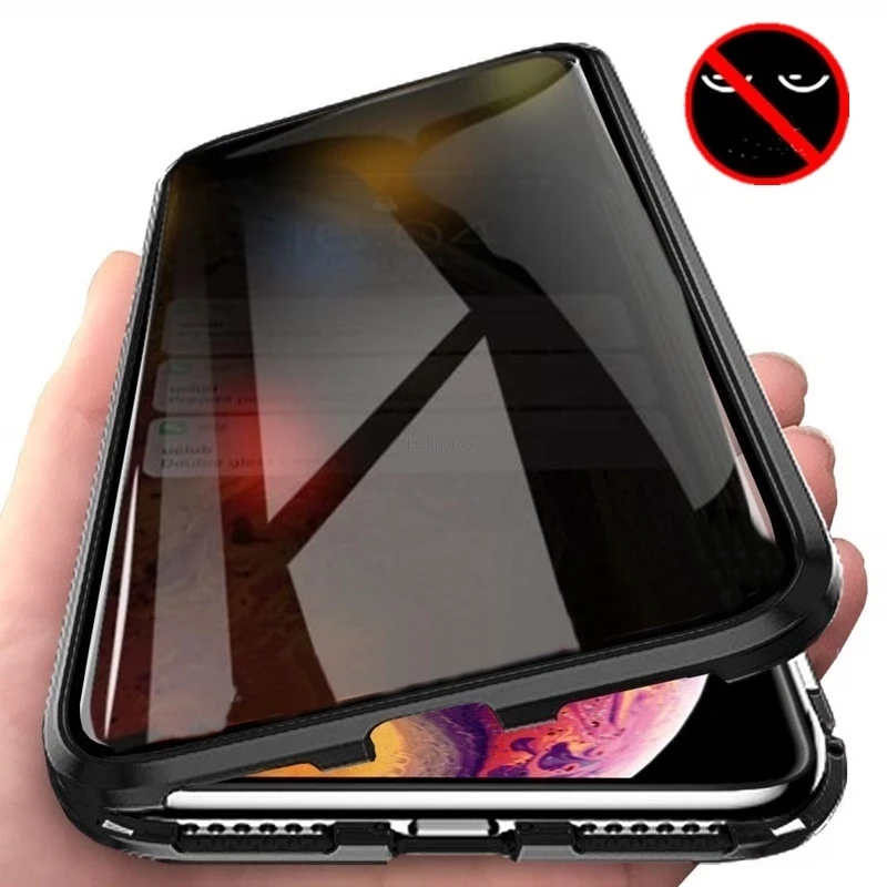아이폰 17, 16, 15, 14, 13, 12, XR - Anti Spy Privacy Glass Case 리뷰 및 가격
