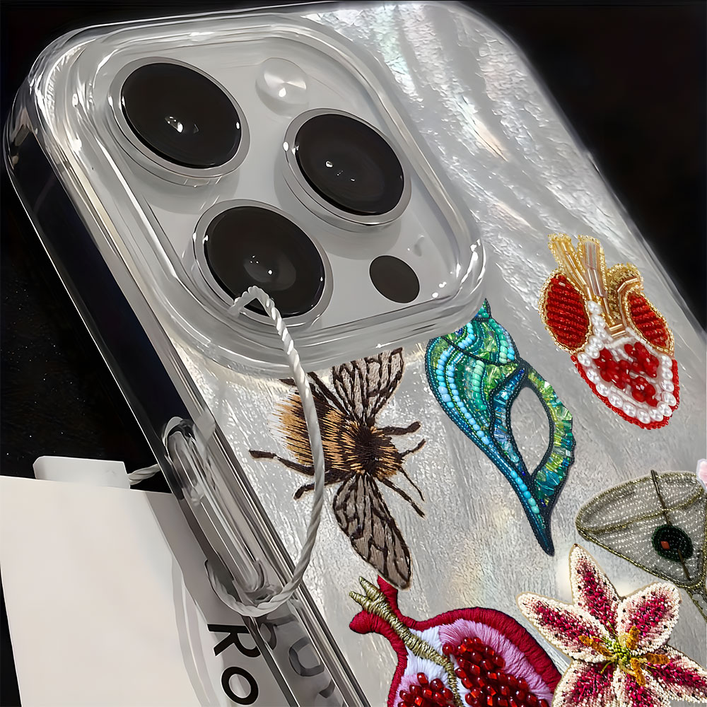 빈티지 꽃무늬 콜라주 패턴 아이폰 11 12 13 14 - Vintage Floral Pattern Soft Case 리뷰 및 가격